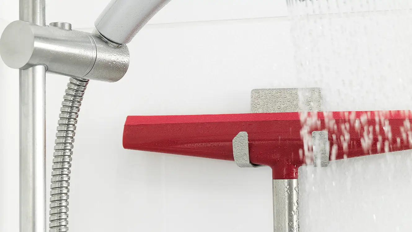 防水、自挂无痕挂钩-非常适合挂各种各样的沐浴和淋浴器具。