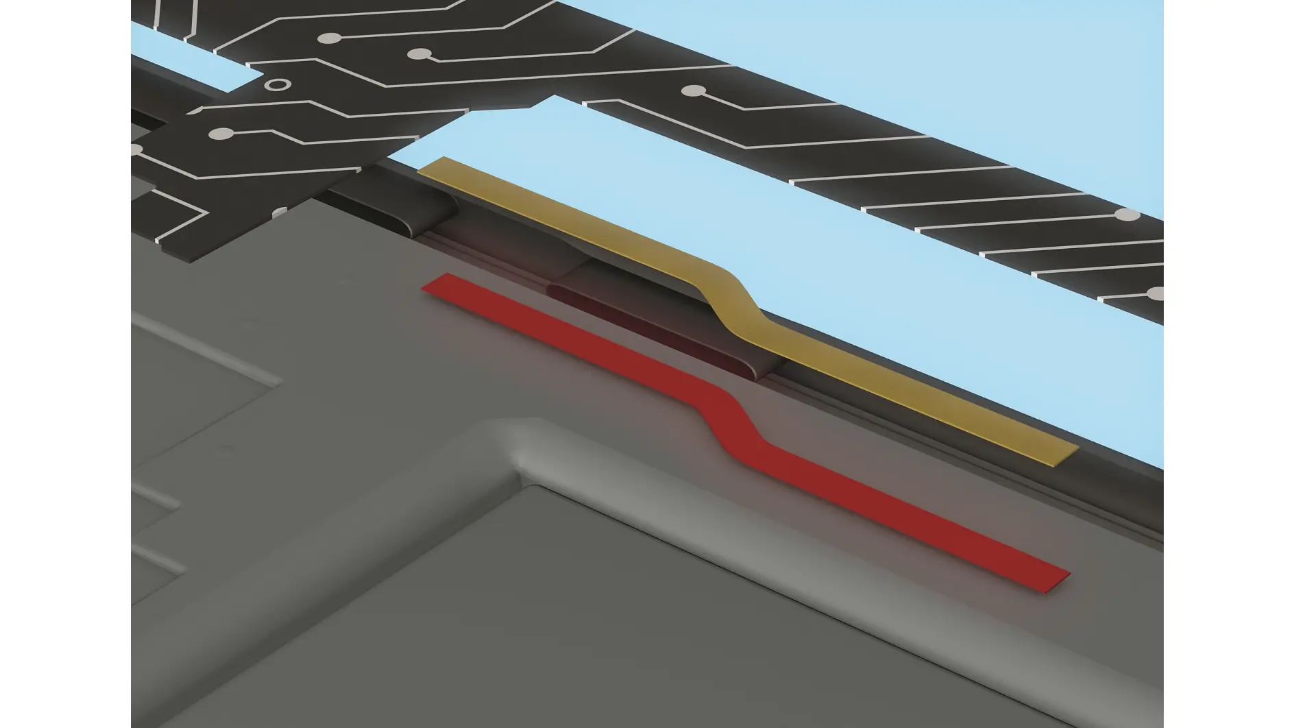 Heat pipe mounting